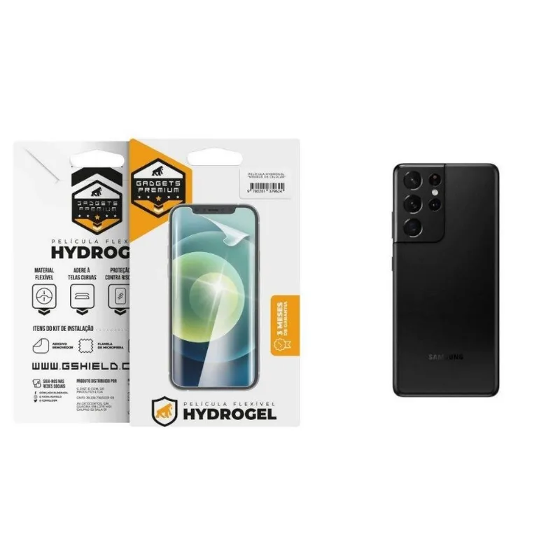 Película Traseira de Hydrogel para Samsung Galaxy S21 Ultra - Gshield - Gshield - Celular E Smartphone