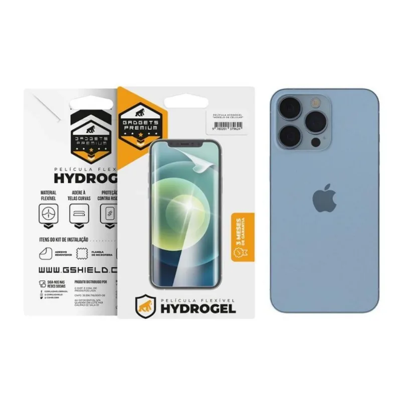 Película Traseira De Hydrogel Para Iphone 13 Pro - Gshield
