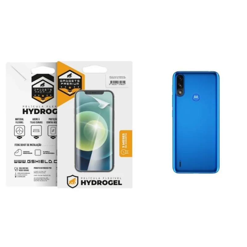 Película Traseira De Hydrogel Para Motorola Moto E7 Power - Gshield