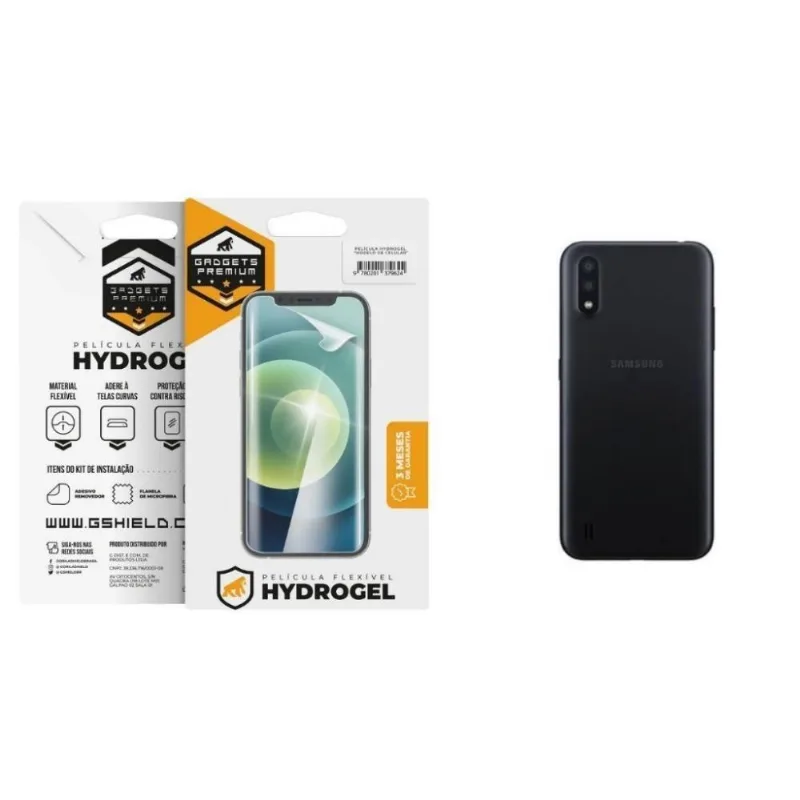 Película Traseira De Hydrogel Para Samsung Galaxy M01s - Gshield