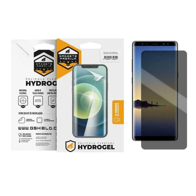 Película Privacidade Hydrogel para Samsung Galaxy Note 8 - Gshield - Gshield - Celular E Smartphone