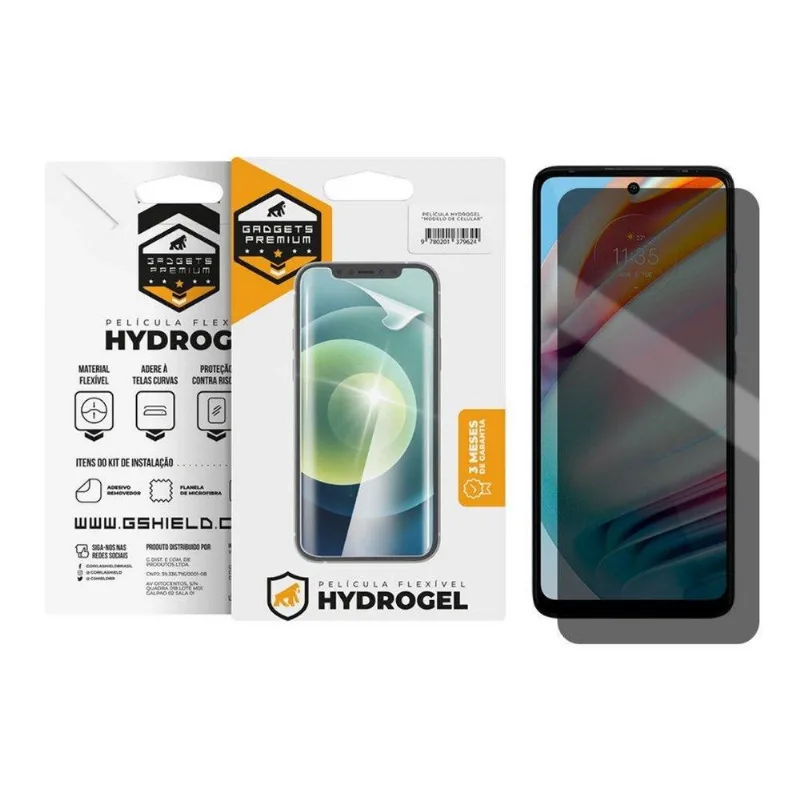 Película Privacidade Hydrogel para Motorola Moto G60 - Gshield - Gshield