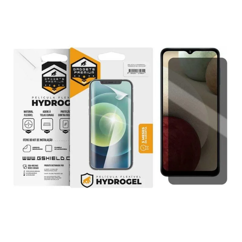 Película Privacidade Hydrogel para Samsung Galaxy A12 - Gshield - Gshield