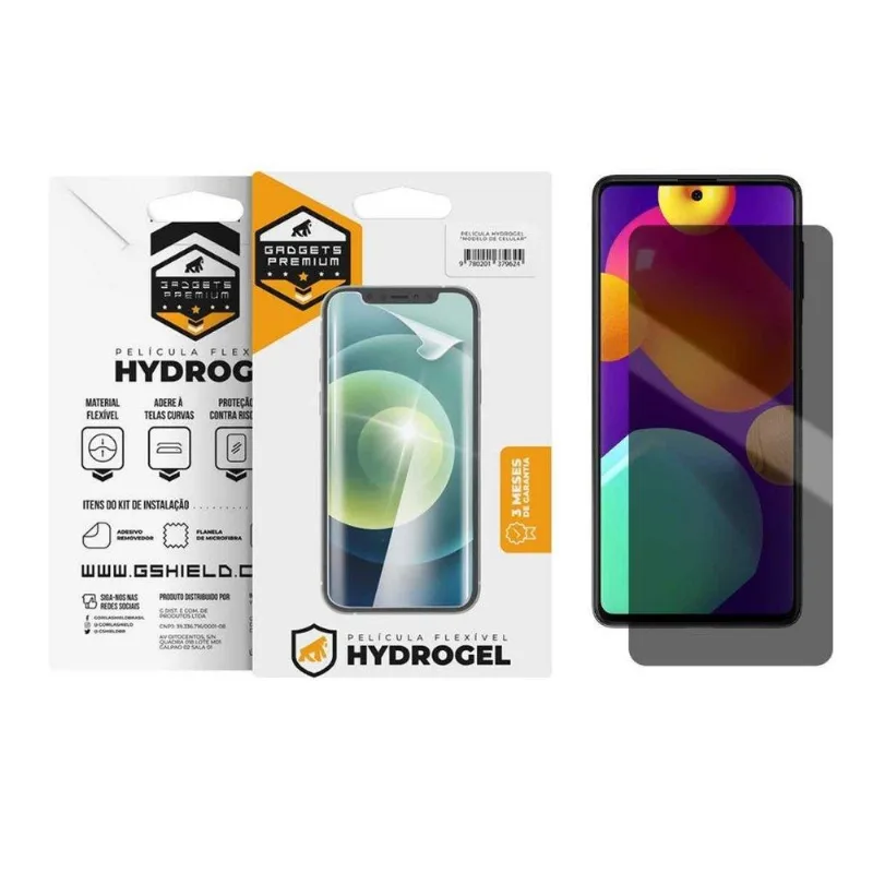 Película Privacidade Hydrogel para Samsung Galaxy M62 - Gshield - Gshield - Celular E Smartphone