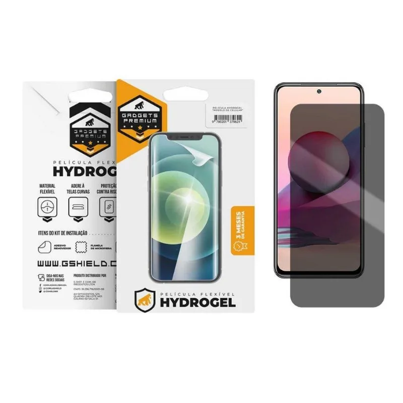 Película Privacidade Hydrogel para Xiaomi Redmi Note 10s - Gshield