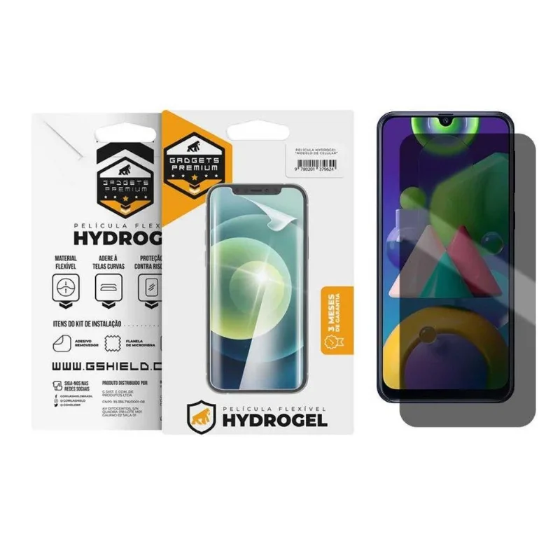 Película Privacidade Hydrogel para Samsung Galaxy M21s - Gshield - Gshield - Celular E Smartphone