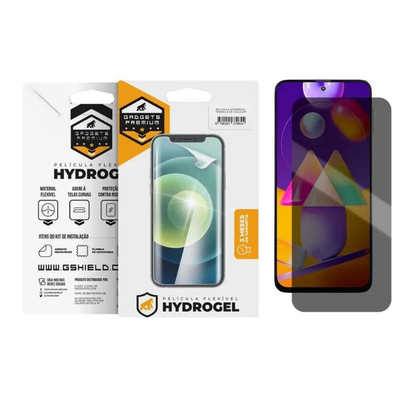 Película Privacidade Hydrogel para Samsung Galaxy M31s - Gshield - Gshield - Celular E Smartphone