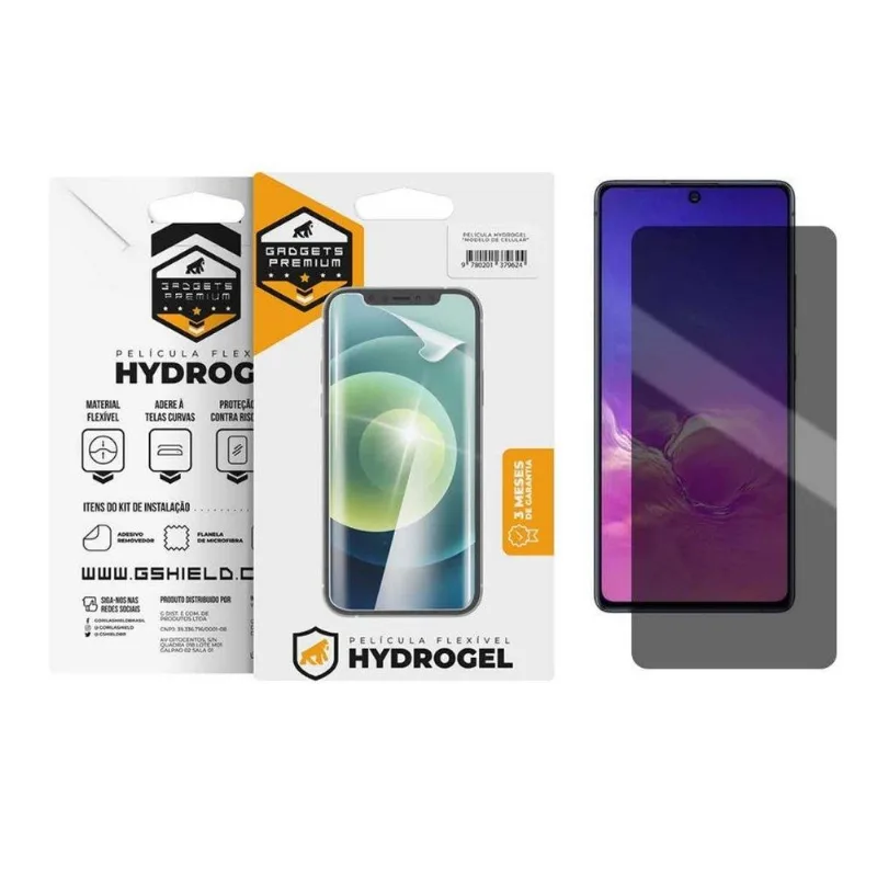 Película Privacidade Hydrogel para Samsung Galaxy S10 Lite - Gshield - Gshield - Celular E Smartphone