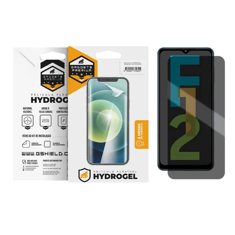 Película para Samsung Galaxy F12 - Privacidade Hydrogel - Gshield - Gshield