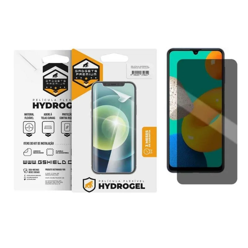 Película Privacidade Hydrogel para Samsung Galaxy M32 4G - Gshield - Gshield - Celular E Smartphone