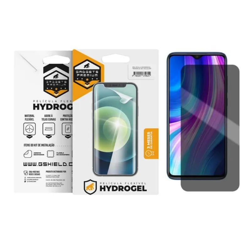 Película Privacidade Hydrogel para Xiaomi Redmi Note 8 Pro - Gshield - Gshield