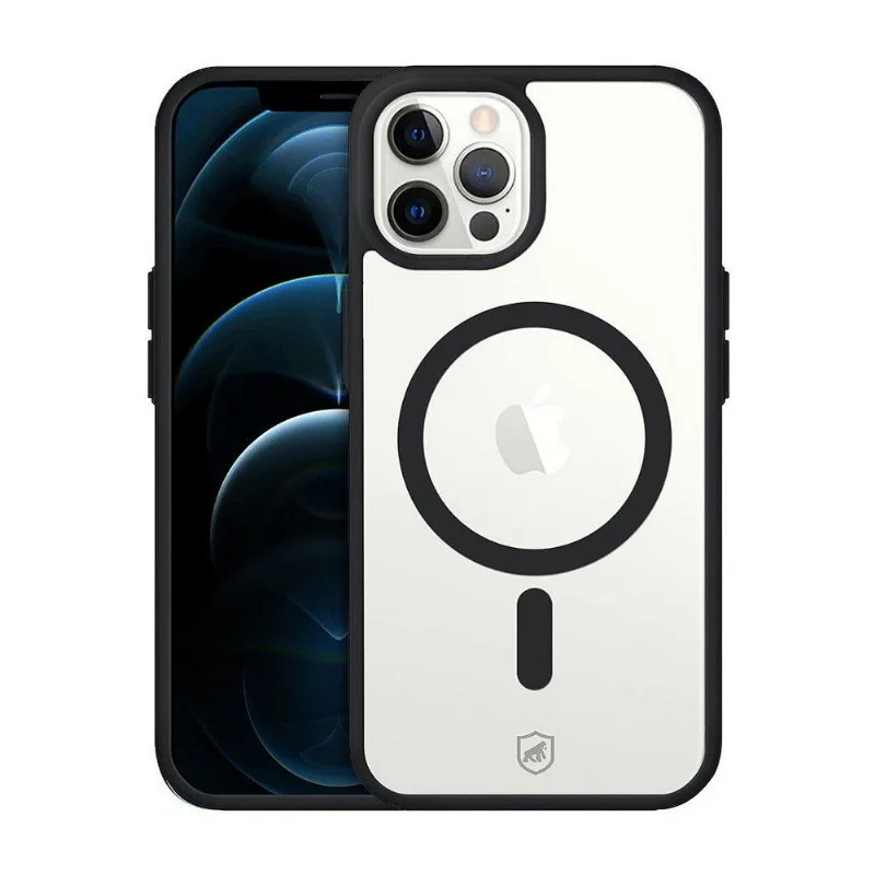 Capa MagSafe para iPhone 12 Pro Max - Preta - Gshield - Gshield