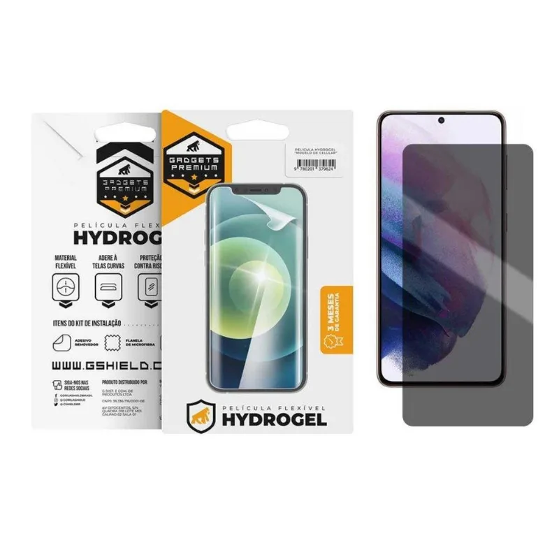 Película Privacidade Hydrogel para Samsung Galaxy S21 - Gshield - Gshield - Celular E Smartphone