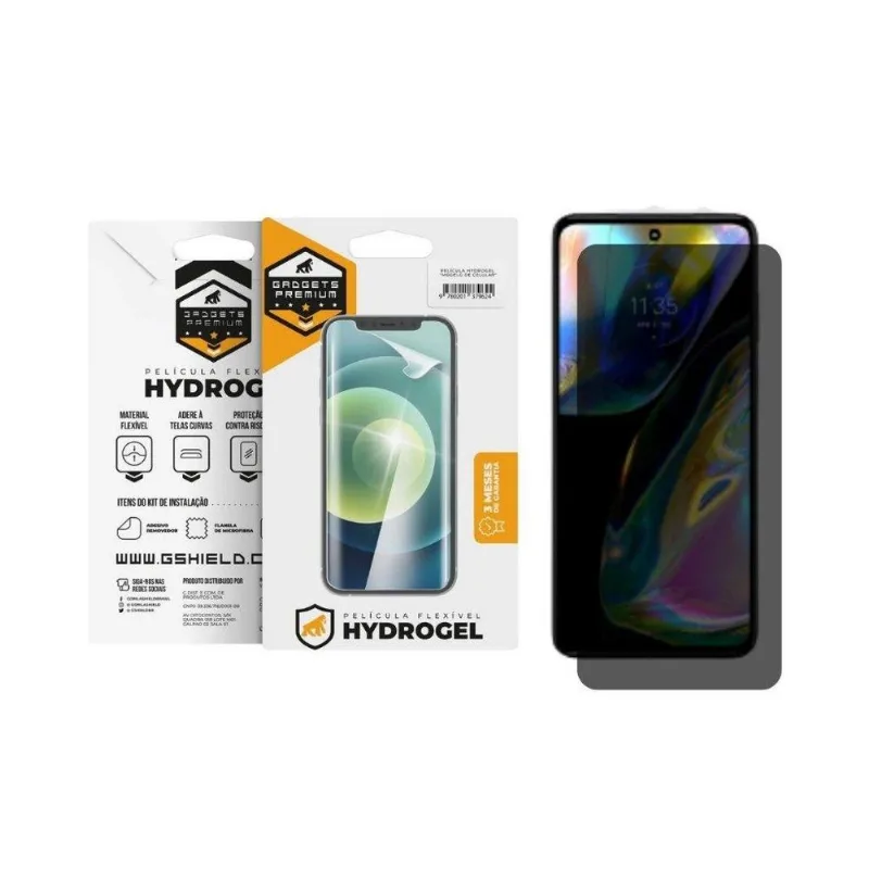 Película para Motorola Moto G82 - Privacidade Hydrogel - Gshield - Gshield