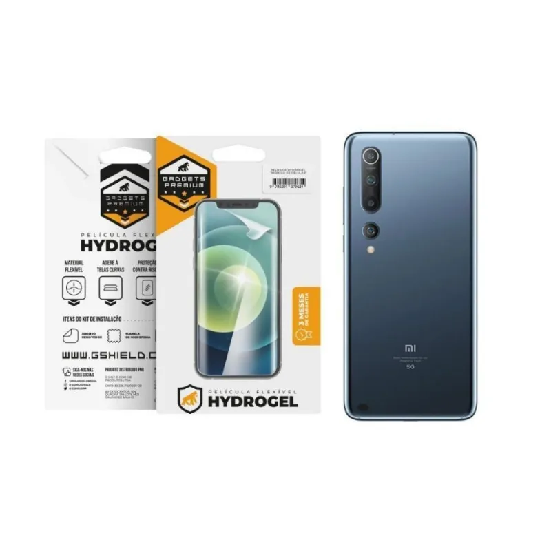 Película Para Xiaomi Mi 10 - Traseira Hydrogel Hd- Gshield - Gshield