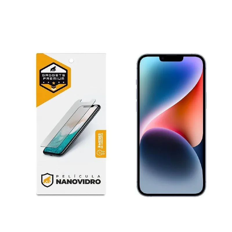Película para iPhone 14 Plus - Nano Vidro - Gshield - Gshield - Celular E Smartphone