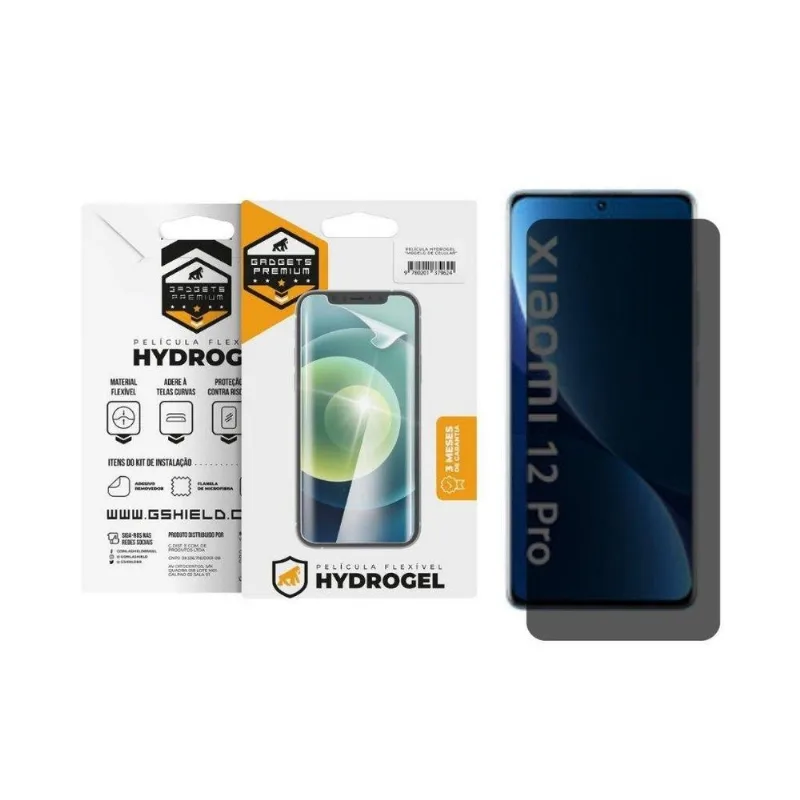 Película para Xiaomi 12 Pro - Privacidade Hydrogel - Gshield - Gshield