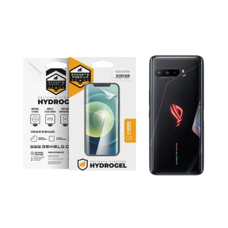 Película para Asus Rog Phone 3 - Traseira Hydrogel HD- Gshield - Gshield
