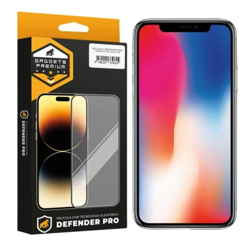 Película para iPhone 7 Plus / 8 Plus - Defender Pro - Branca - Gshield - Gshield