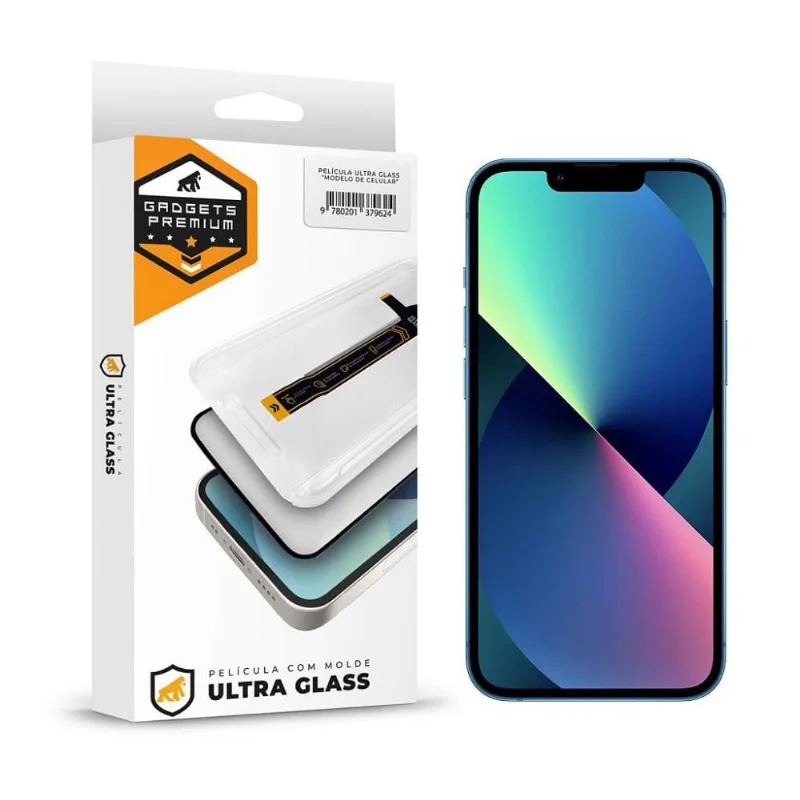 Película para iPhone 13 Pro - Ultra Glass - Preta - Gshield