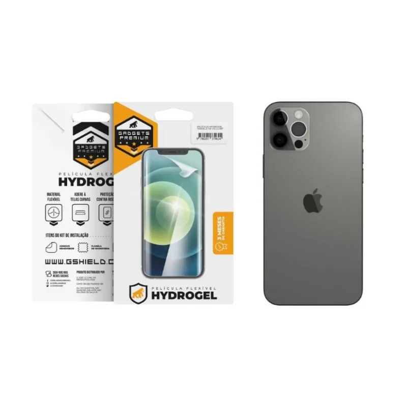 Película para iPhone 12 Pro - Traseira Hydrogel HD- Gshield - Gshield