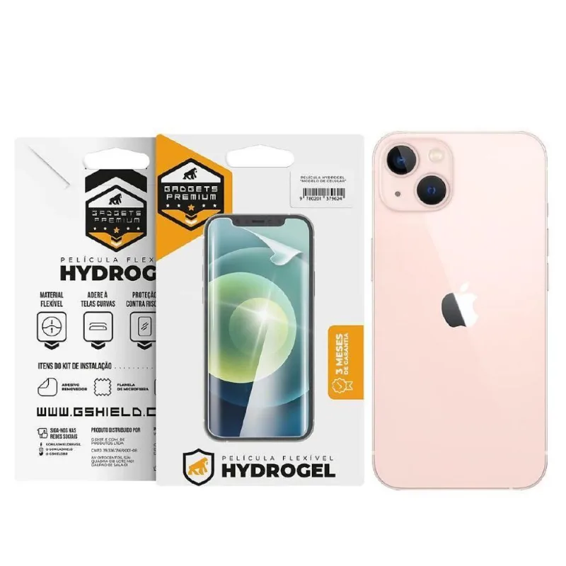 Película Para Iphone 14 - Traseira Hydrogel Hd- Gshield