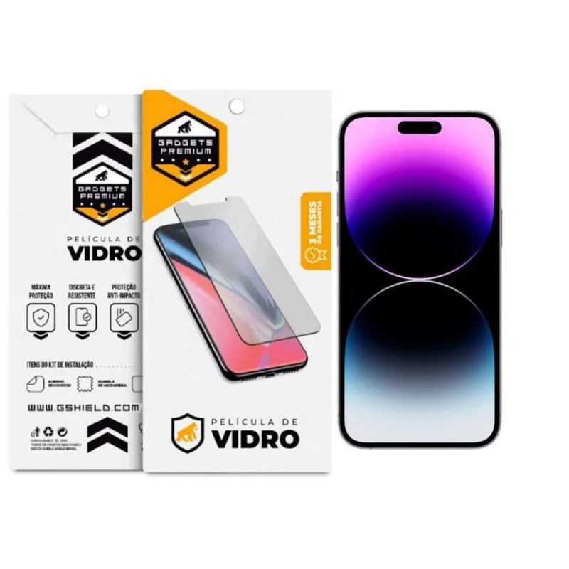 Película para iPhone 14 Pro Max - Vidro Dupla - Gshield - Gshield