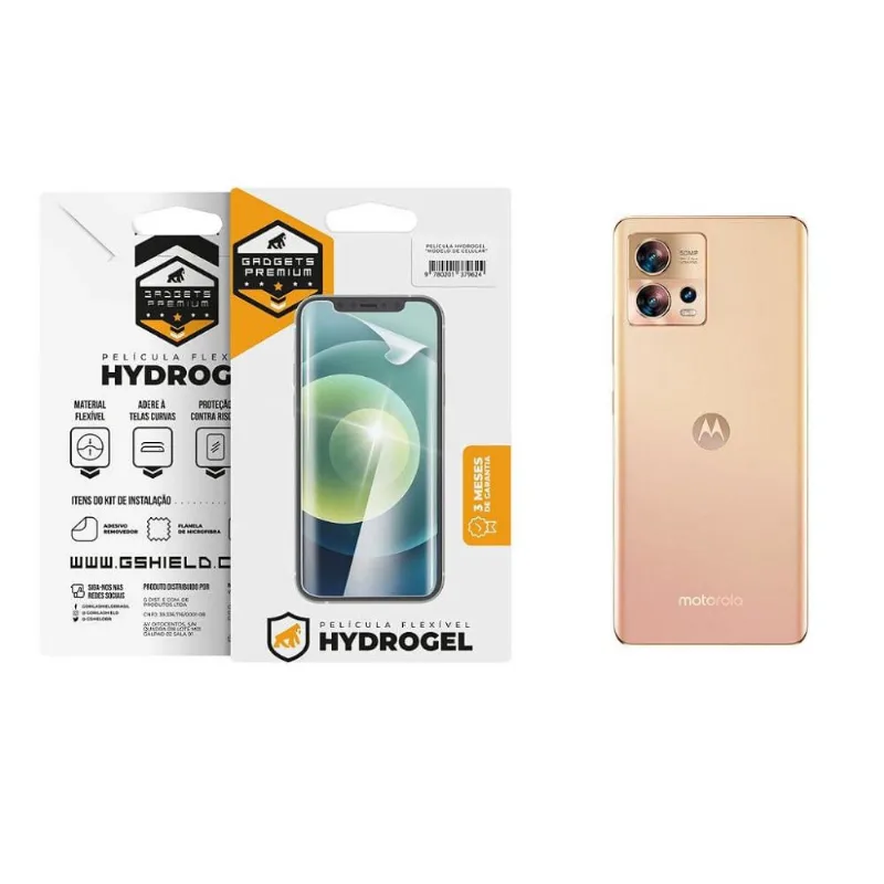 Película para Motorola Edge 30 Fusion - Traseira Hydrogel HD- Gshield - Gshield
