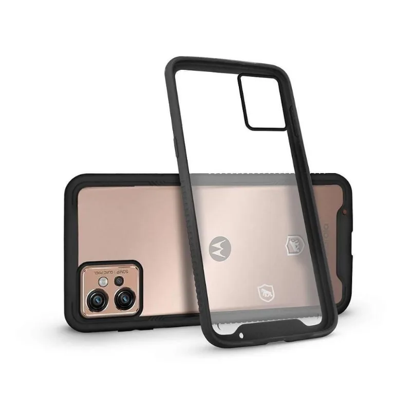 Capa Para Motorola Moto G32 - Stronger Preta - Gshield - Gshield