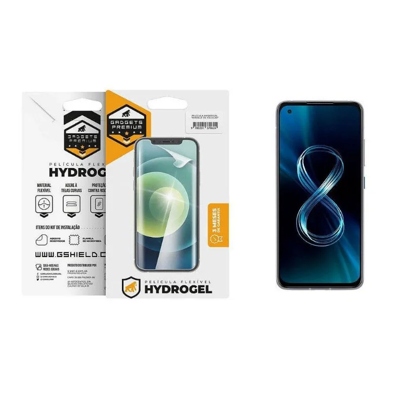 Película para Zenfone 8 - Hydrogel Gamer Fosca - Gshield - Gshield