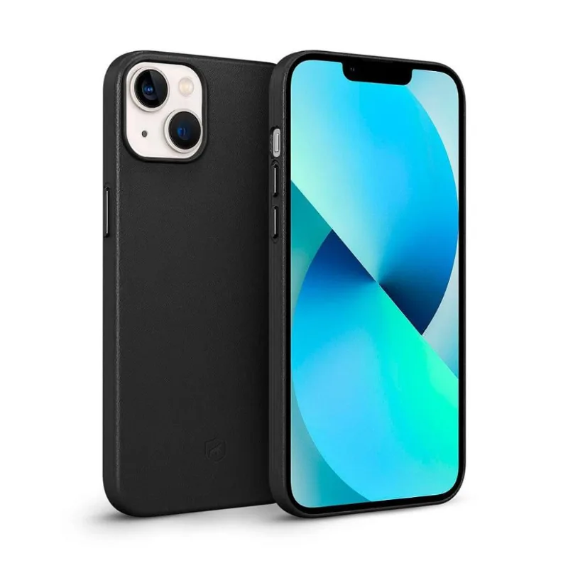 Capa para iPhone 13 - Couro Dual Preta - Gshield