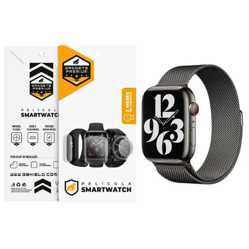 Película para Apple Watch 45mm - Nano Gel Dupla - Gshield - Gshield