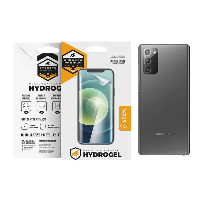 Película para Samsung Galaxy Note 20 - Traseira Hydrogel HD- Gshield - Gshield