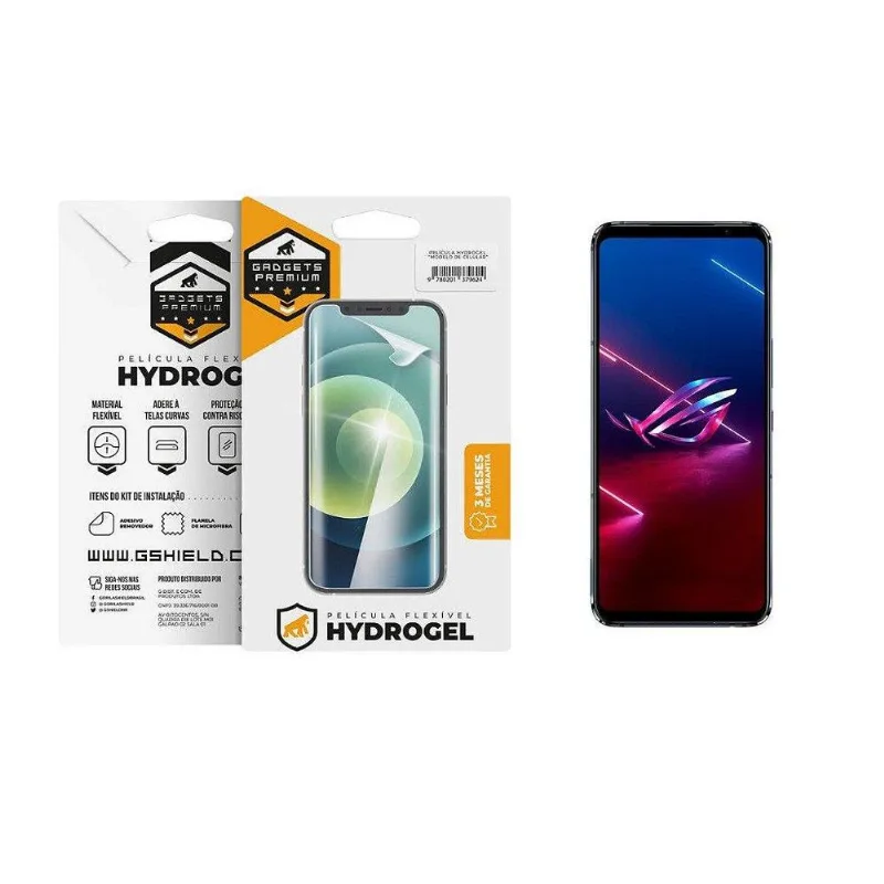 Película para Asus ROG Phone 5s - Hydrogel Gamer Fosca - Gshield - Gshield