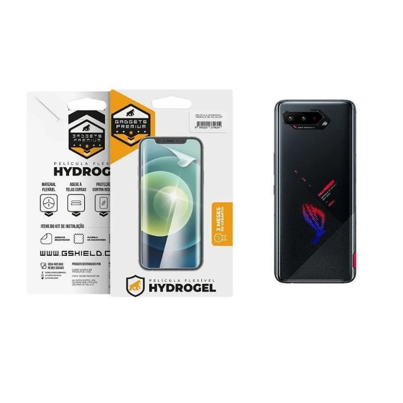 Película Para Asus Rog Phone 5s - Traseira Hydrogel Hd- Gshield - Gshield