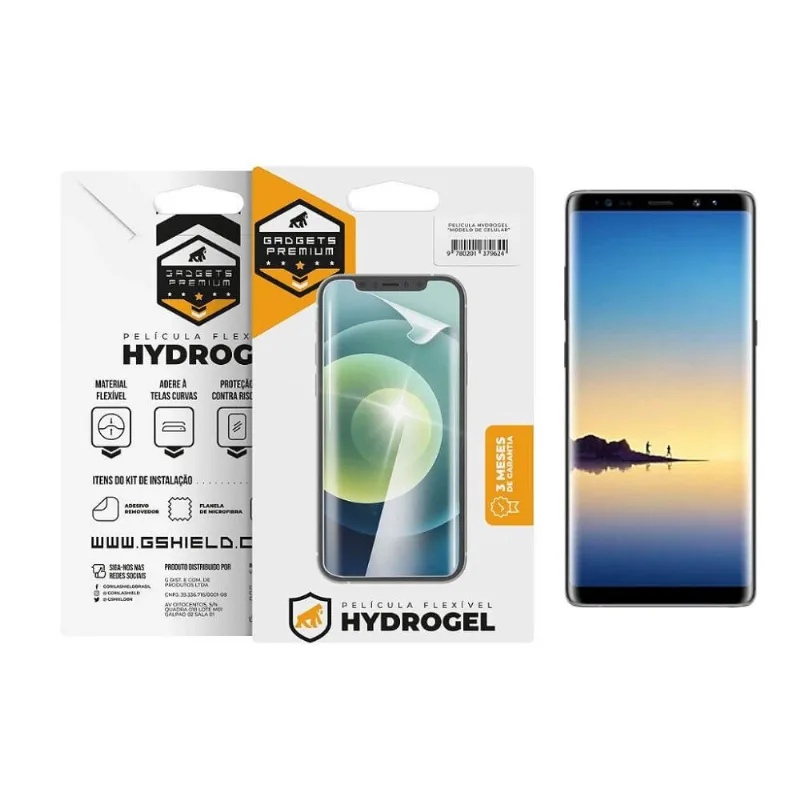 Película para Samsung Galaxy Note 8 - Hydrogel HD - Gshield - Gshield