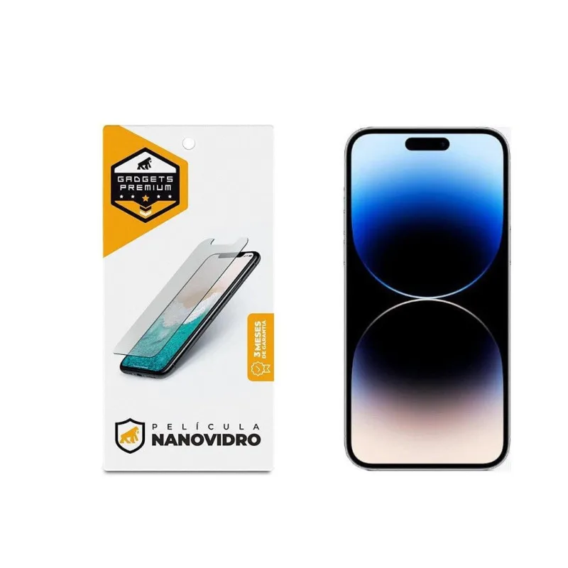 Película para iPhone 14 Pro Max - Nano Vidro - Gshield - Gshield - Celular E Smartphone