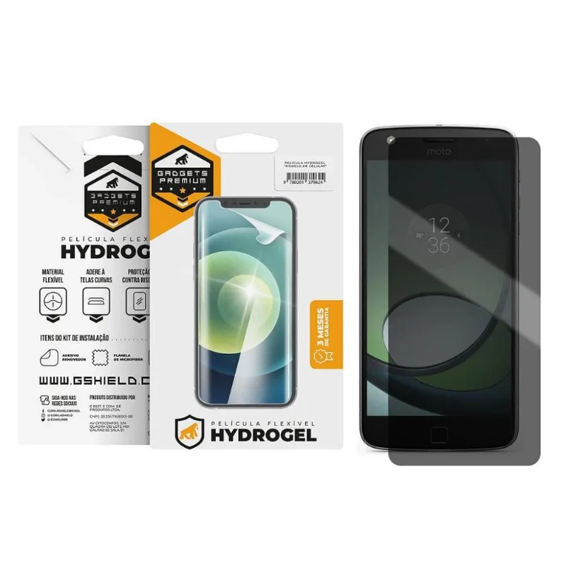 Película para Moto Z Play - Privacidade Hydrogel - Gshield - Gshield