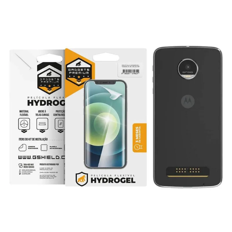 Película para Moto Z Play - Traseira Hydrogel HD- Gshield - Gshield