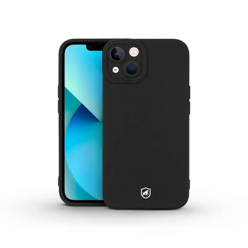 Capa para iPhone 13 - Preta - Silicon Cloud - Gshield - Gshield