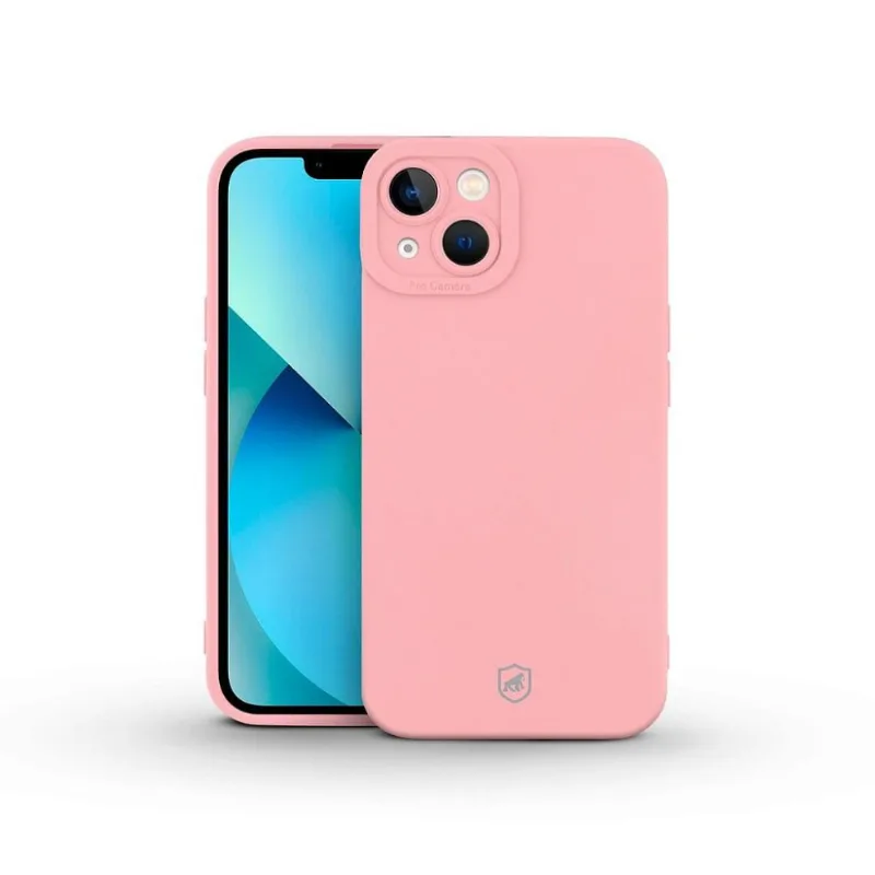 Capa para iPhone 13 - Rosa - Silicon Cloud - Gshield - Gshield