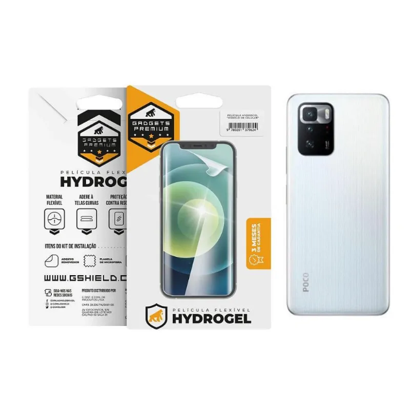 Película para Xiaomi Poco X3 GT - Traseira Hydrogel HD- Gshield - Gshield