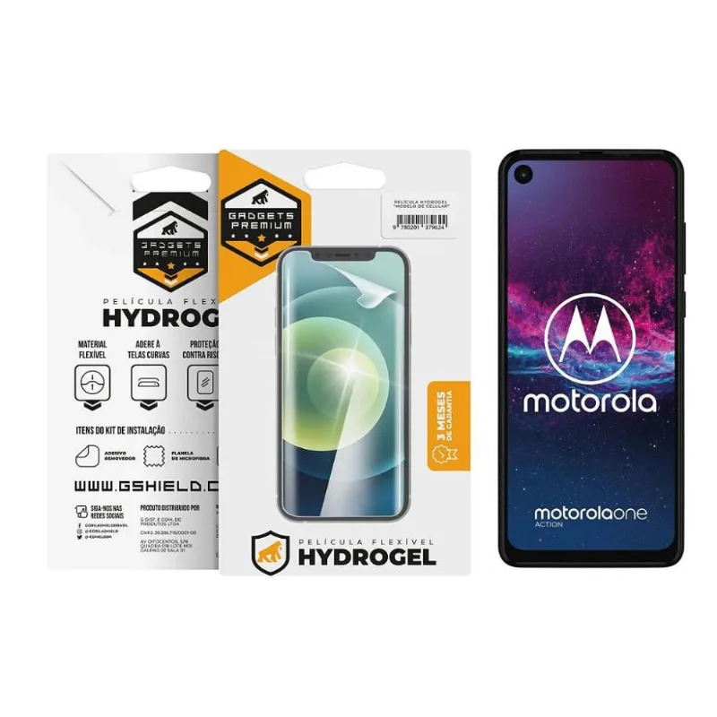 Película para Motorola One Action - Hydrogel HD - Gshield - Gshield