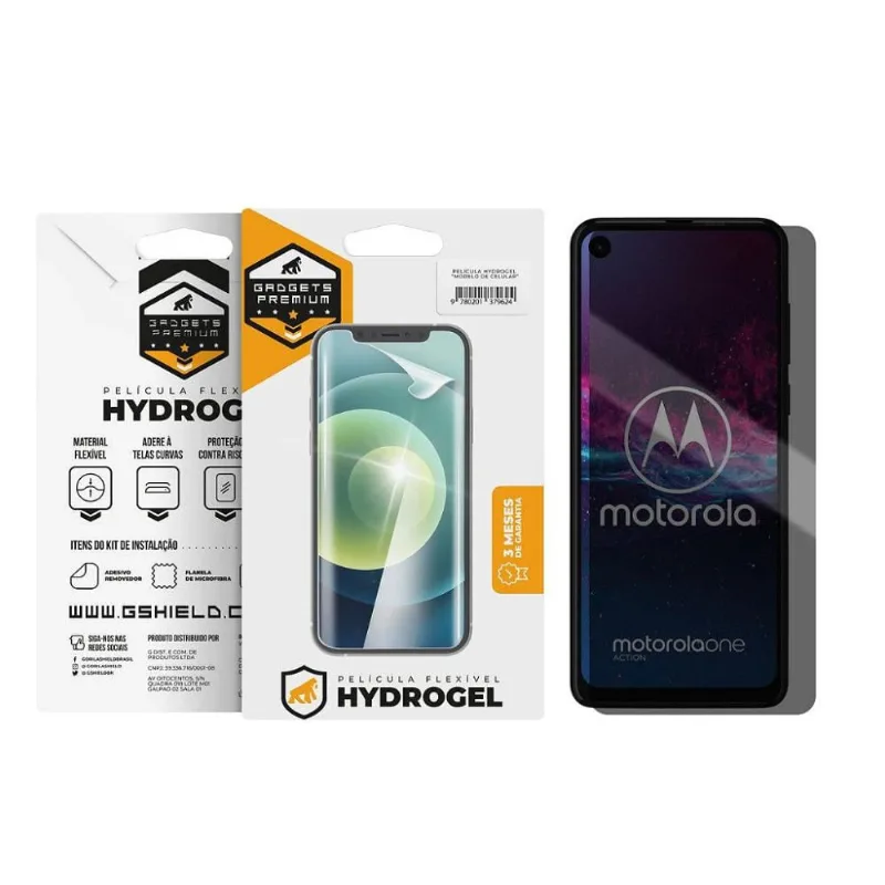 Película para Motorola One Action - Privacidade Hydrogel - Gshield - Gshield
