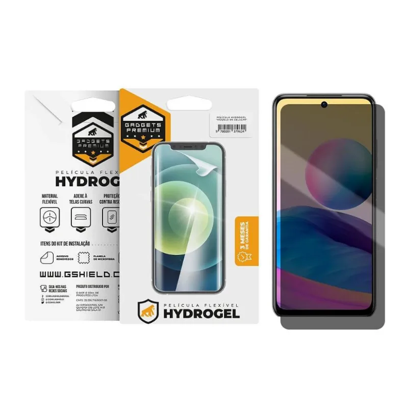 Película para Xiaomi Redmi Note 10 5G - Privacidade Hydrogel - Gshield - Gshield
