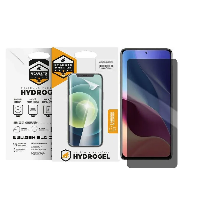 Película para Xiaomi Poco F4 GT - Privacidade Hydrogel - Gshield - Gshield