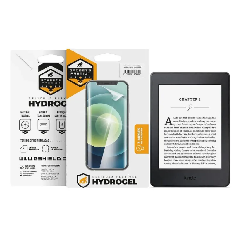 Película para Kindle 6 Geração - Hydrogel HD - Gshield - Gshield - Tablets, Ipads E E-readers