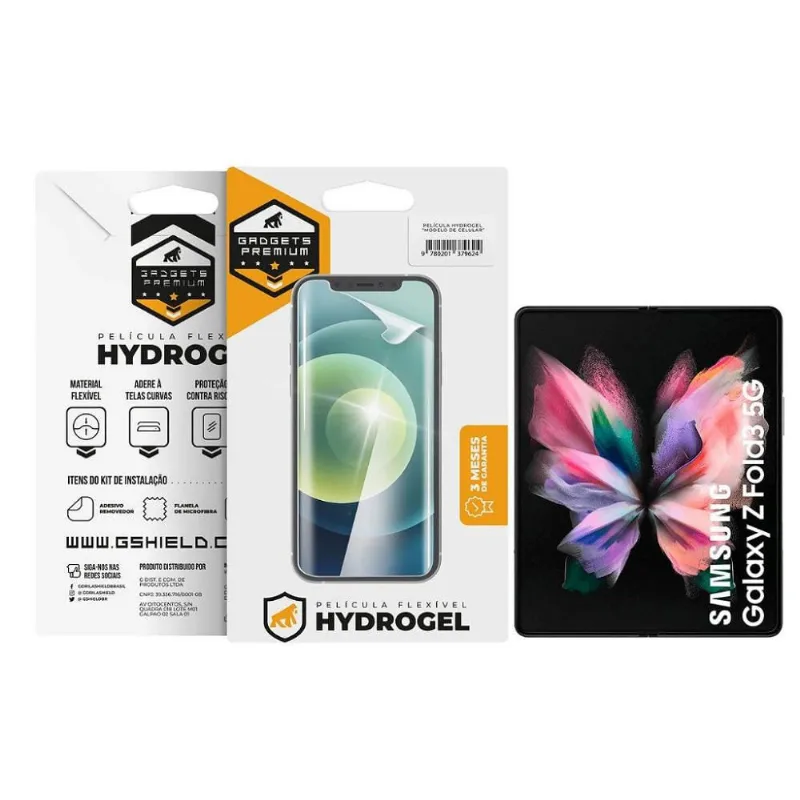 Película para Samsung Galaxy Z Fold 3 5G - Dual Screen - Hydrogel HD - Gshield - Gshield