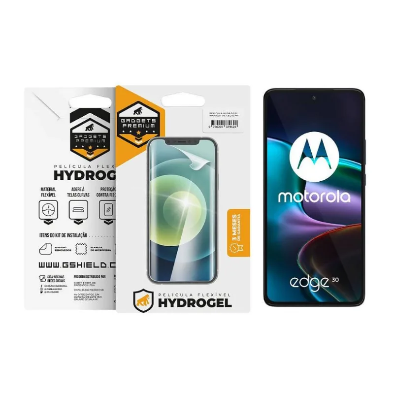 Película para Motorola Moto Edge 30 - Hydrogel Fosca - Gshield - Gshield