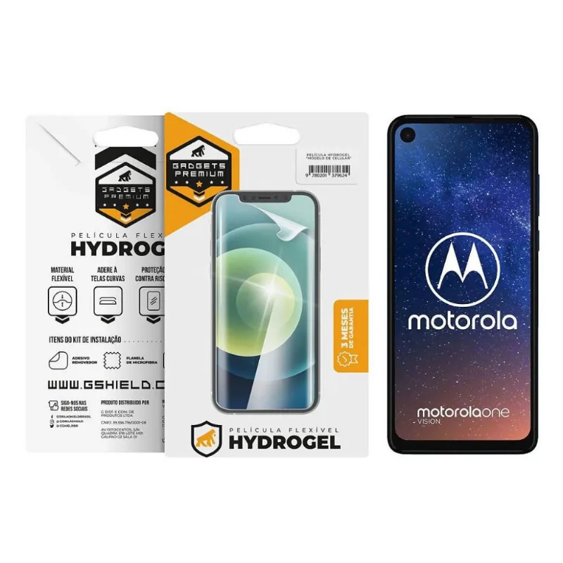 Película para Motorola Moto One Vision -Hydrogel HD- Gshield - Gshield